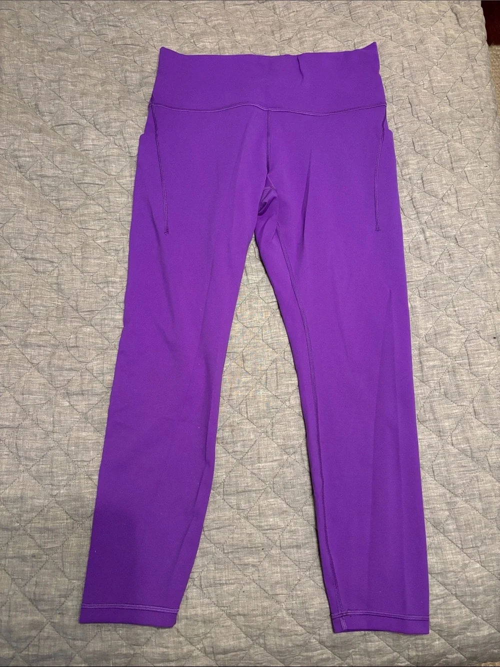 lululemon athletica Purple High-Rise Leggings 12 with pockets